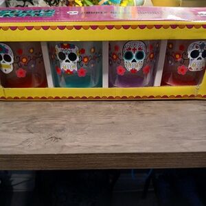 Dia de Los muertes glasses